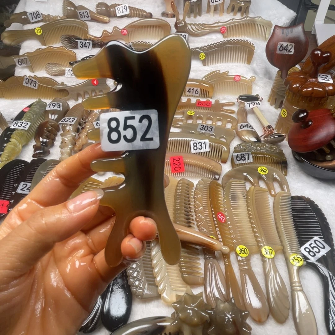 风***铃牛角梳福利款梳子