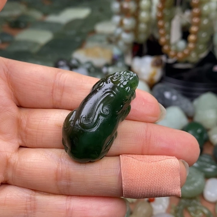 和田玉未镶嵌手链予