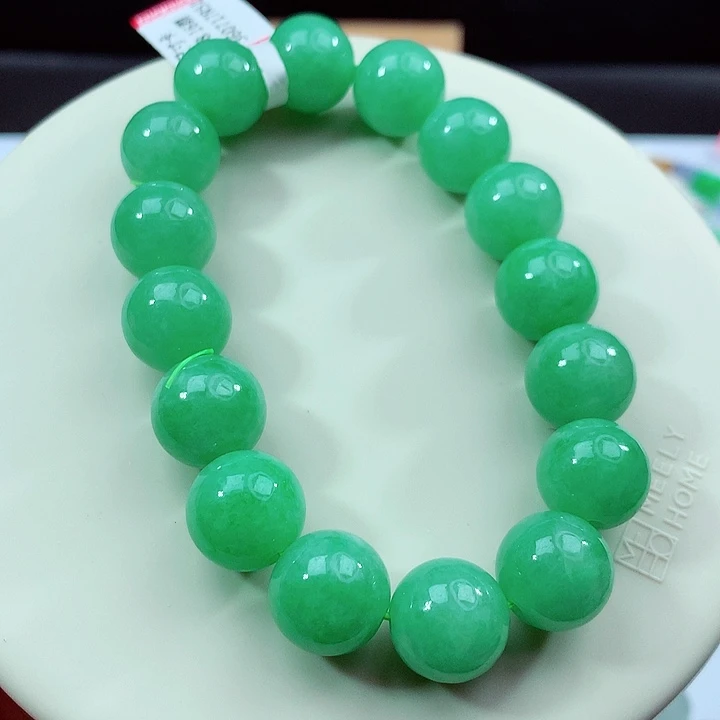 手链翡翠未镶嵌卡12.8