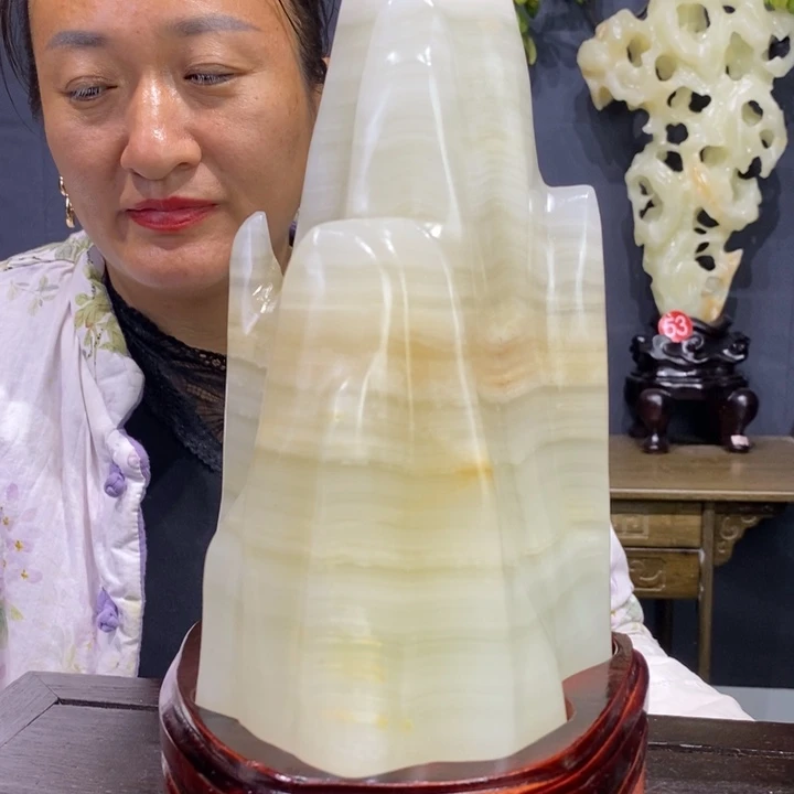 石材精品古青石摆件