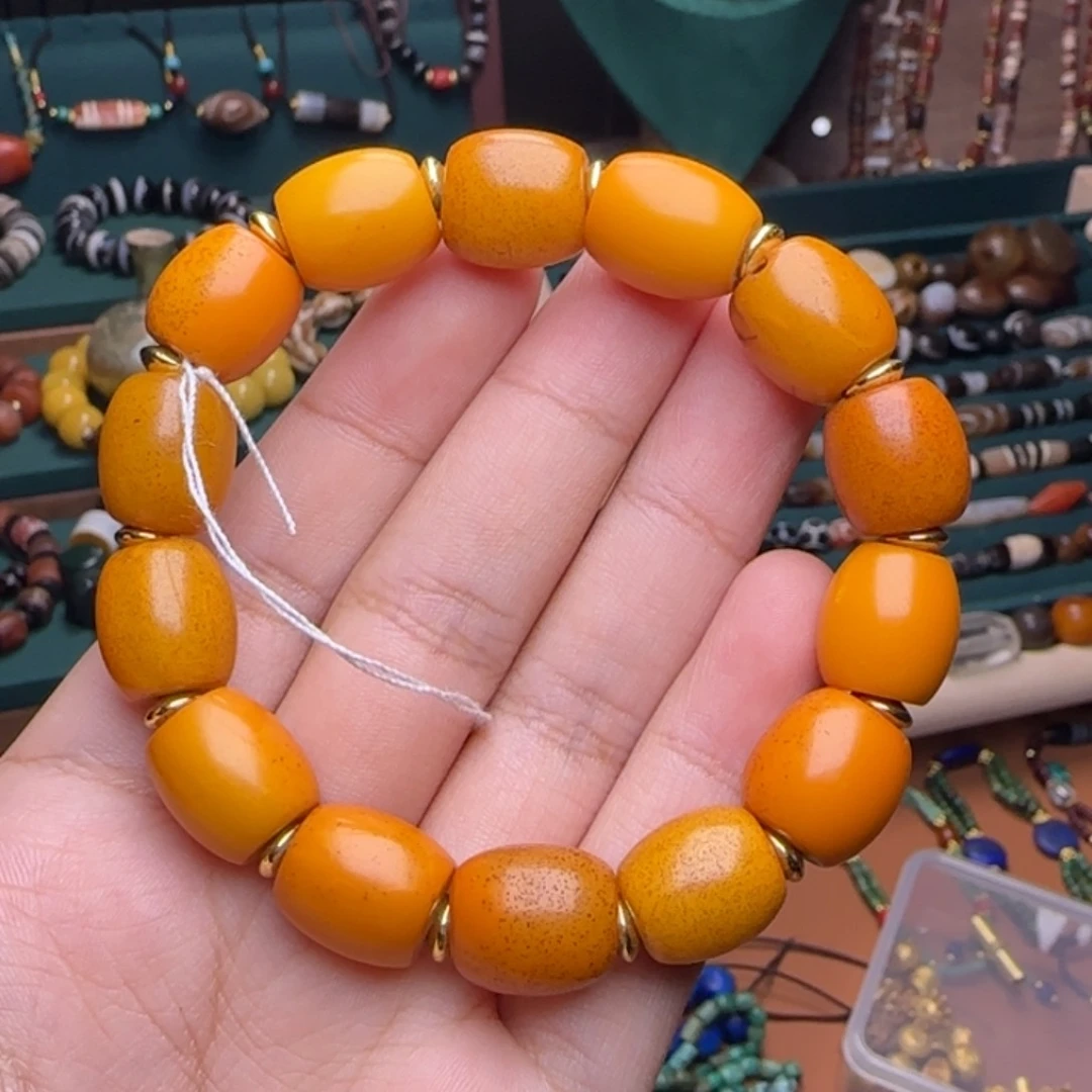 手链琥珀未镶嵌hhjkkgncxjjgj