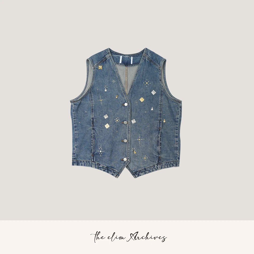 【以琳档案】“杏喜”短外套马甲#LN029113