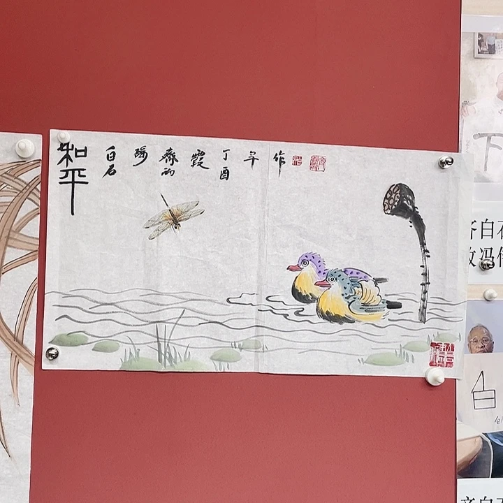 国画齐丽霞老师手绘作品