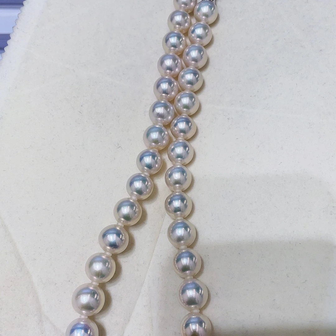 银S925镶嵌淡水珍珠耳饰英*