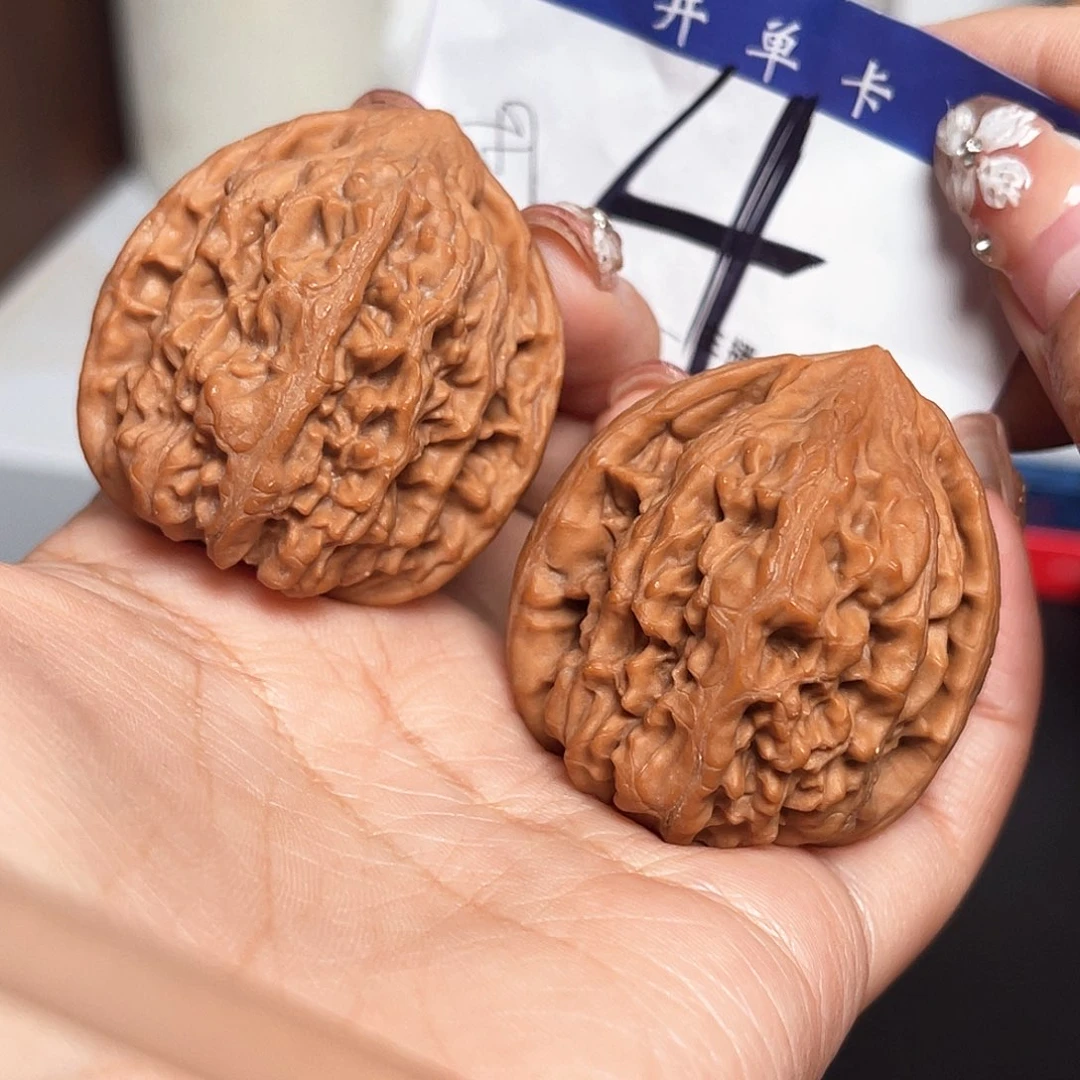 吊坠文玩核桃全品鸡心39+尺寸 克重45