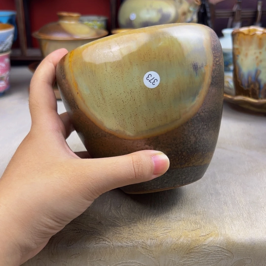 杯纯手工柴烧主人杯
