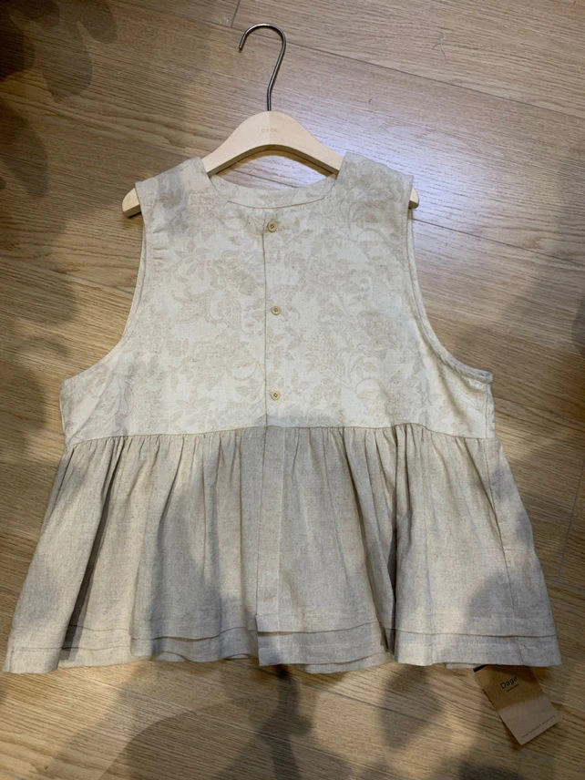 叨叨推荐款 DG#2907#拼接马甲（春季新款）FL