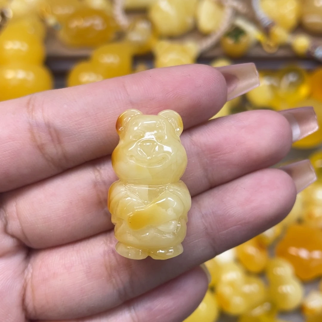琥珀未镶嵌珠宝奇石