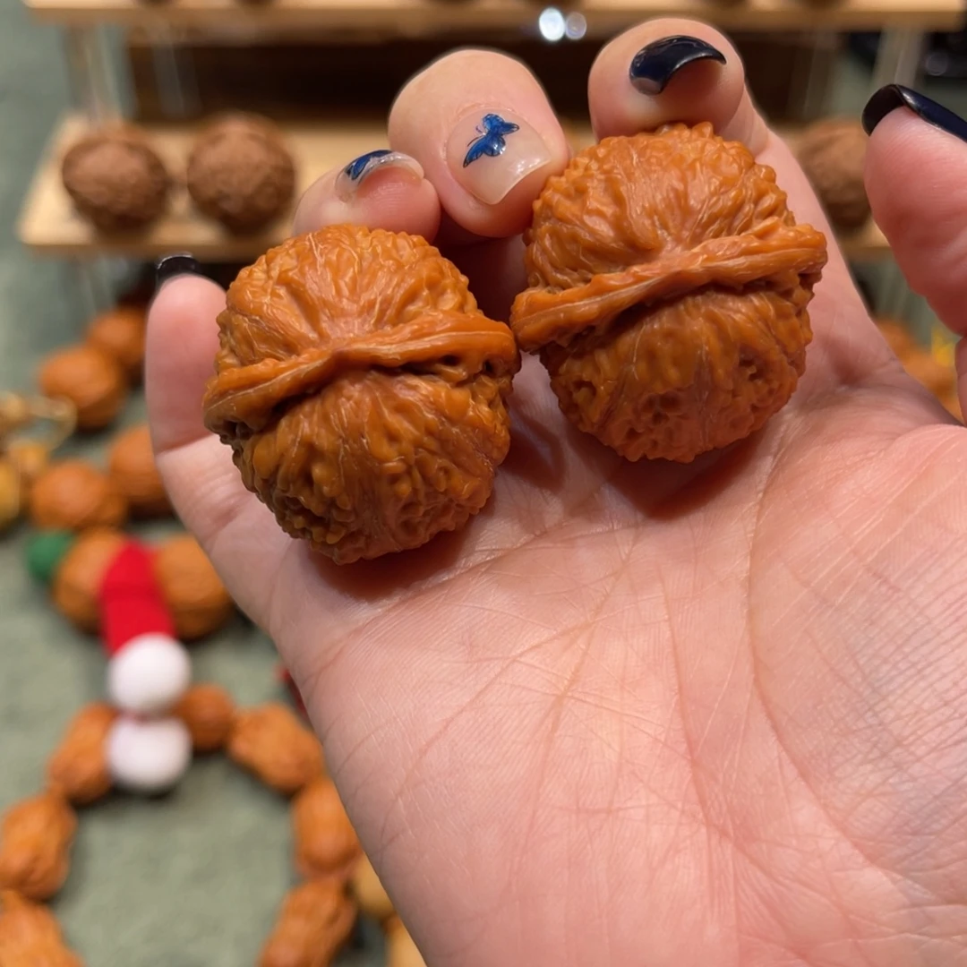 文玩核桃把件天启狮子头