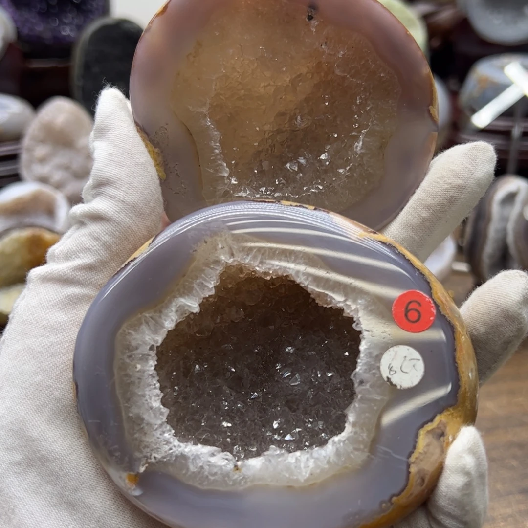 未镶嵌珠宝半成品水晶聚宝盆6