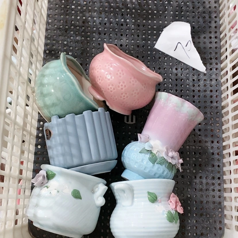 【闪购商品】红陶陶瓷花盆，多肉花盆