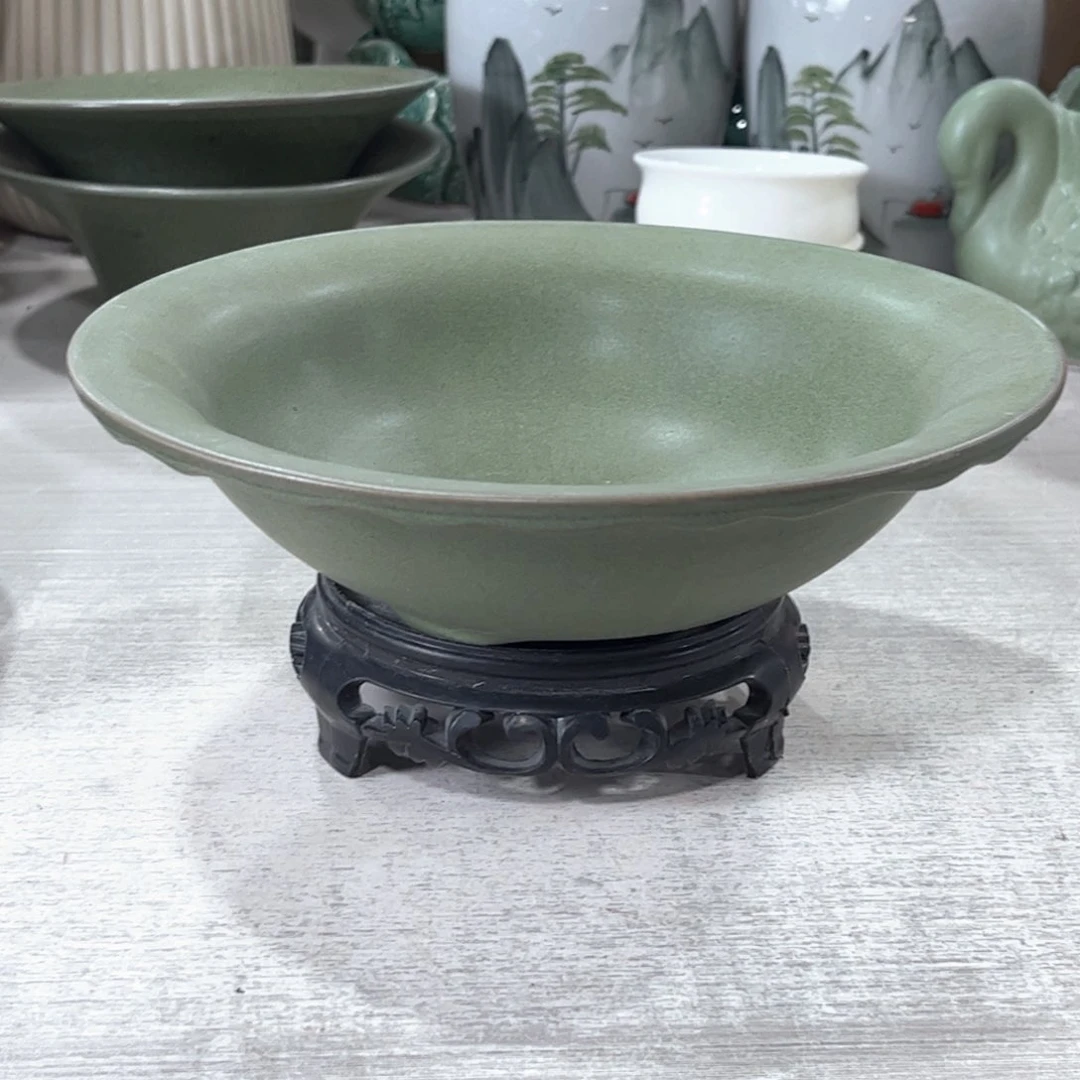 口径   20*6陶瓷绿植多肉微瑕花盆