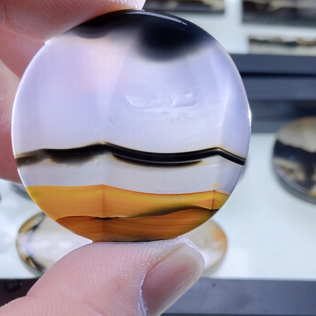 【闪购商品】玛瑙/玉髓颈饰未镶嵌湖****?