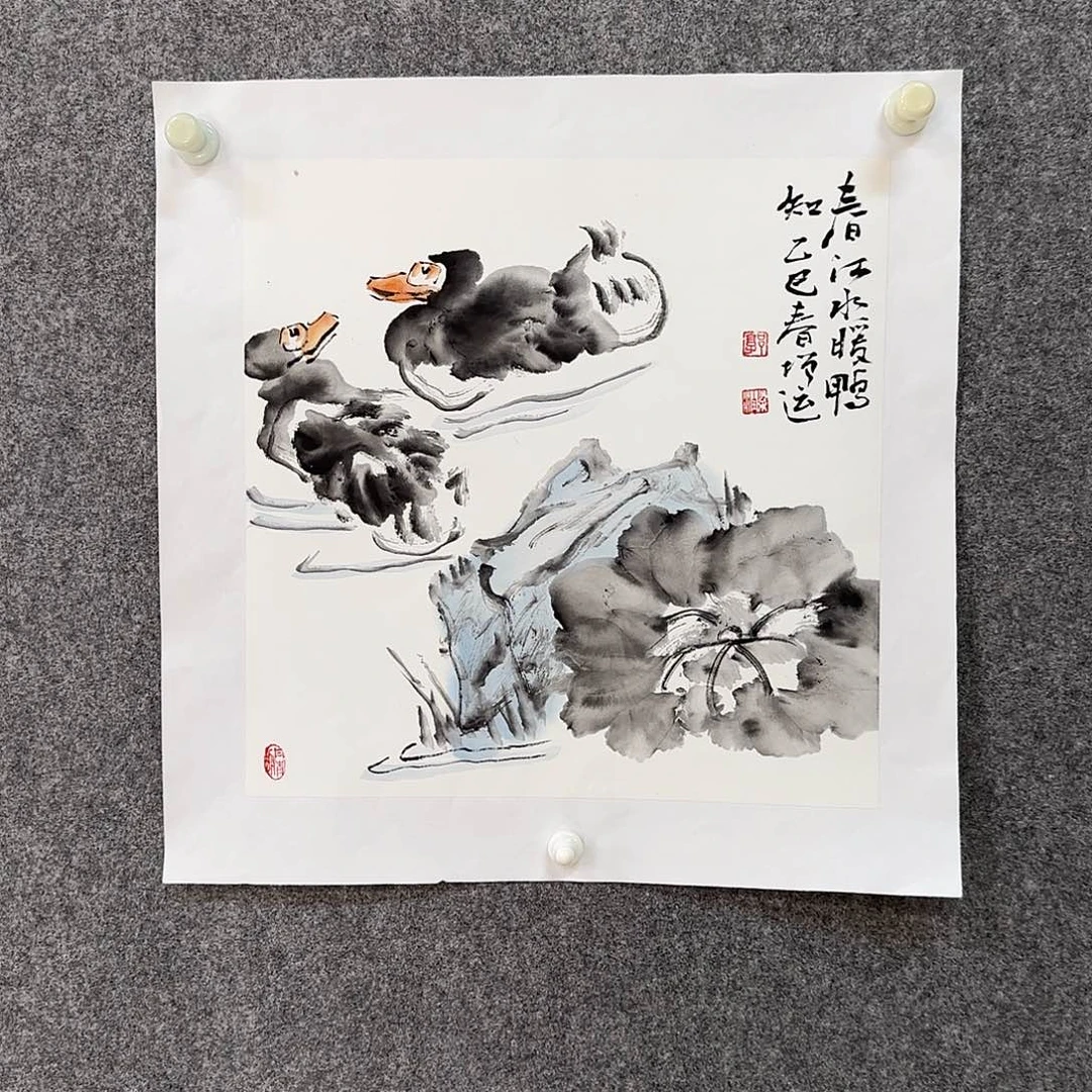 国画郭增运老师手绘作品
