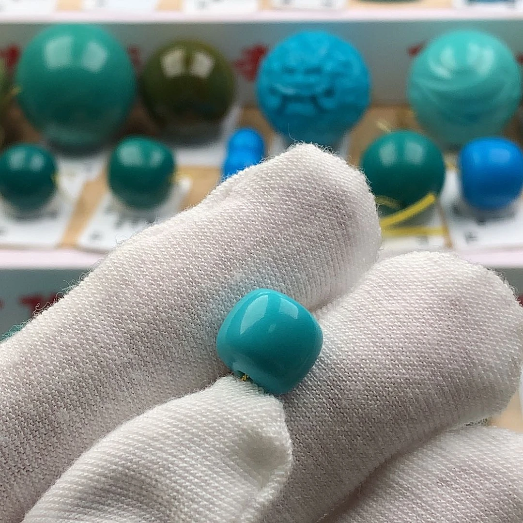 绿松石未镶嵌配饰9.7-8.5