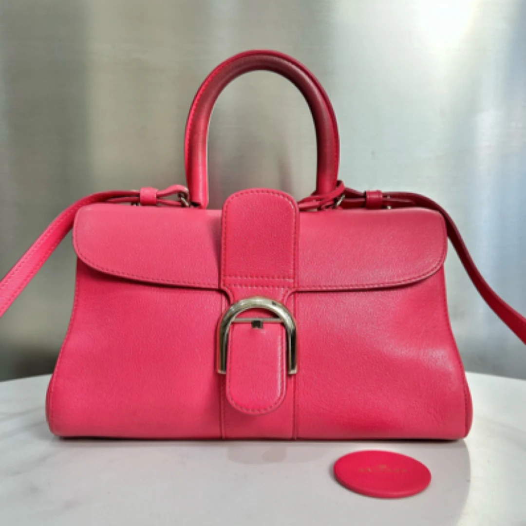 95新 Delvaux/德尔沃 横版小牛皮单肩包