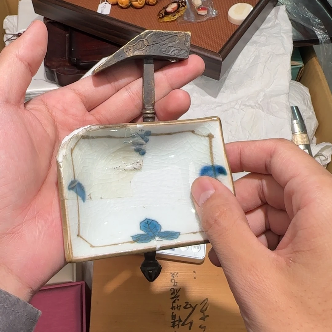 陶瓷孤品单件车里拍