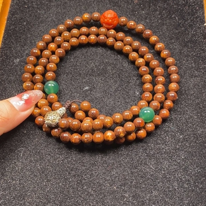 吊坠星月菩提虎皮7➕