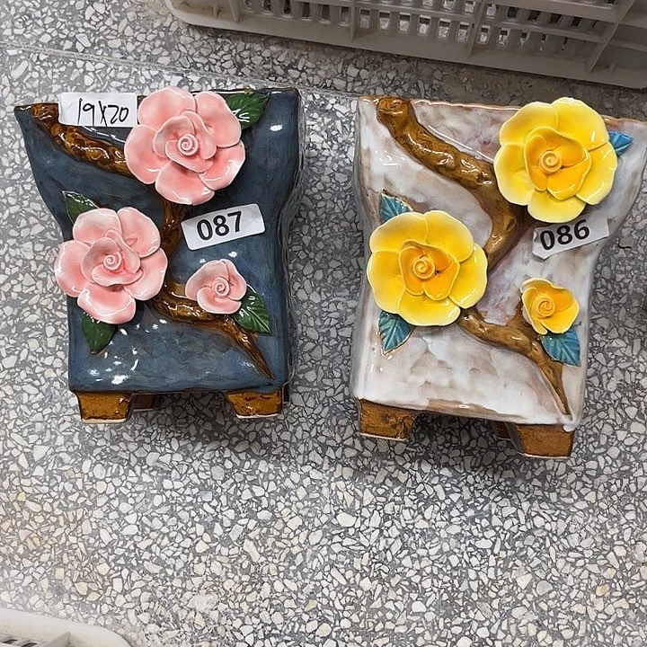 紫砂花盆粗陶材质多肉花盆