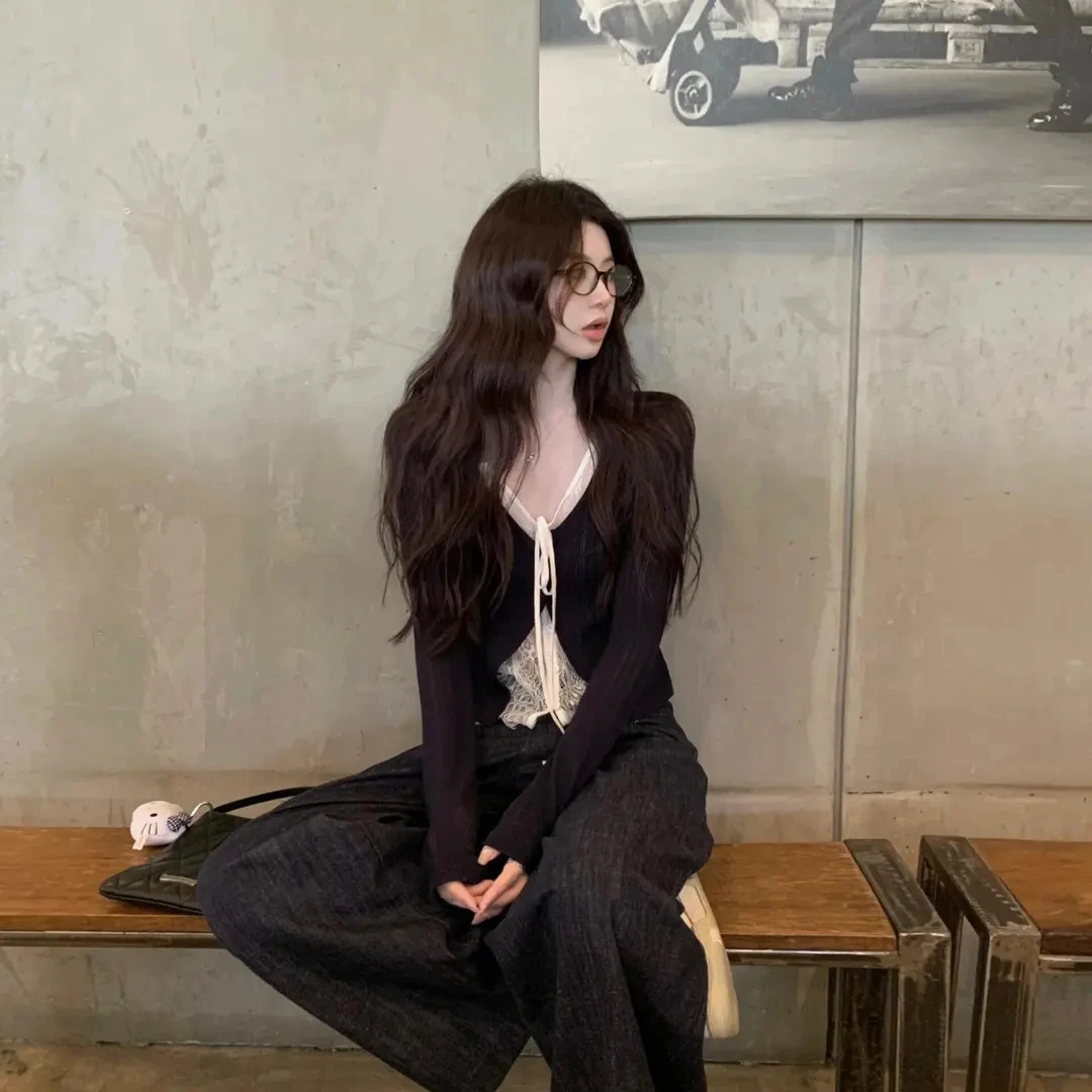 女装潮款洋气女春夏季韩系新款高级感休闲上衣设计感气质百搭长裤
