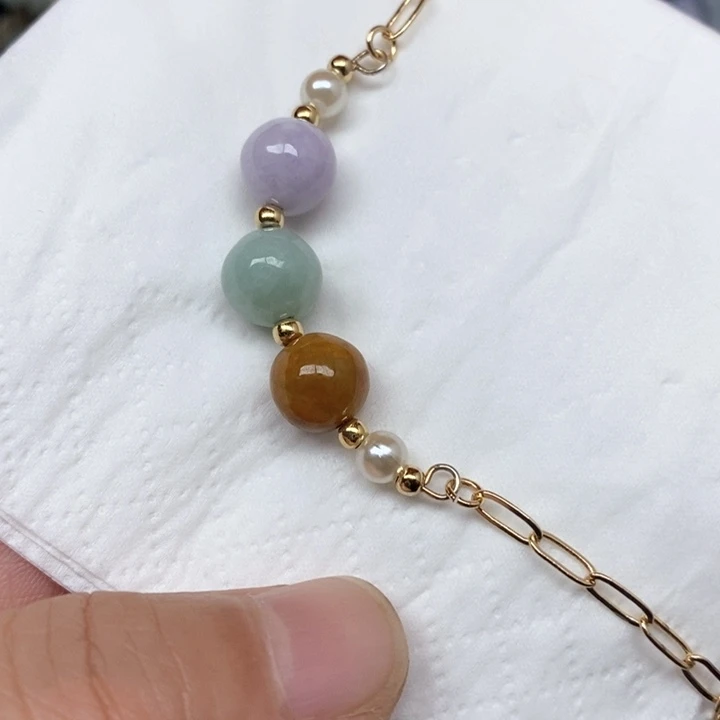 翡翠未镶嵌颈饰25号