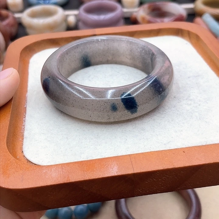 石英质玉圈口54未镶嵌