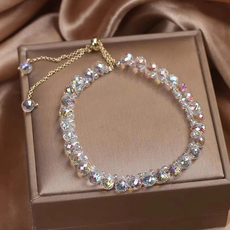 钨合金项链 轻奢时尚百搭项链抽拉链个性款X10712