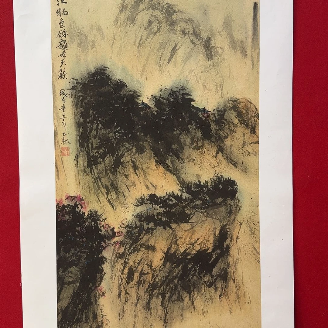 国画手绘国画作品