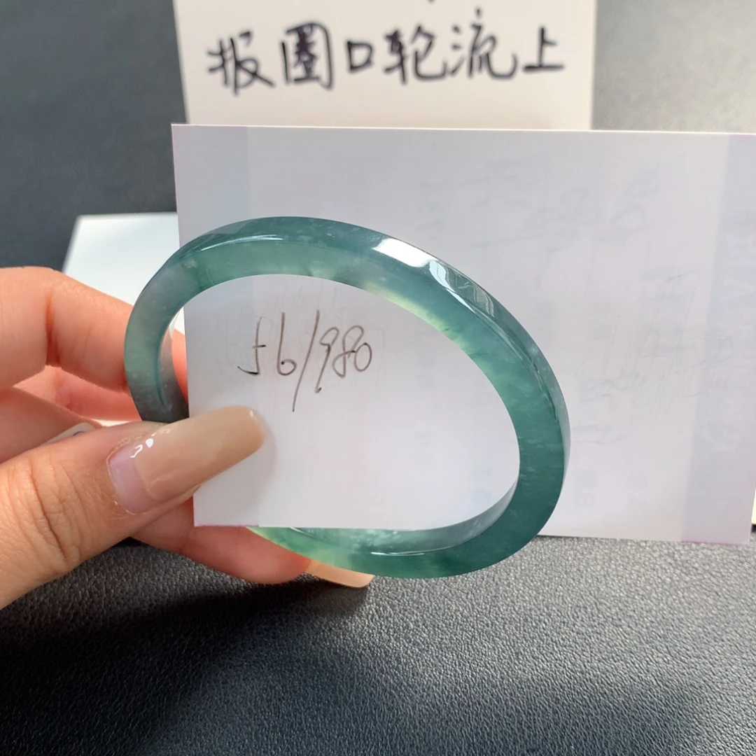 翡翠未镶嵌手镯天然翡翠