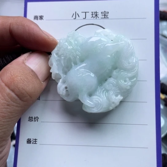 翡翠挂件未镶嵌挂件