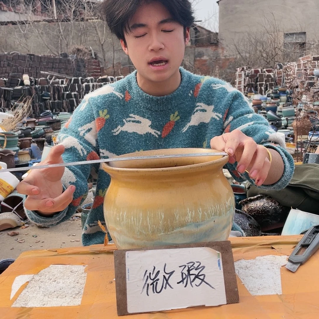 红陶宜兴紫砂花盆