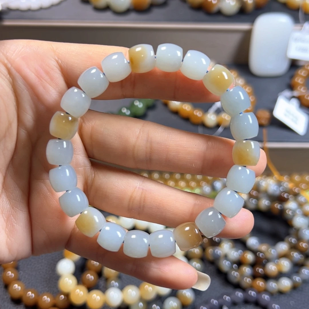 和田玉手链未镶嵌