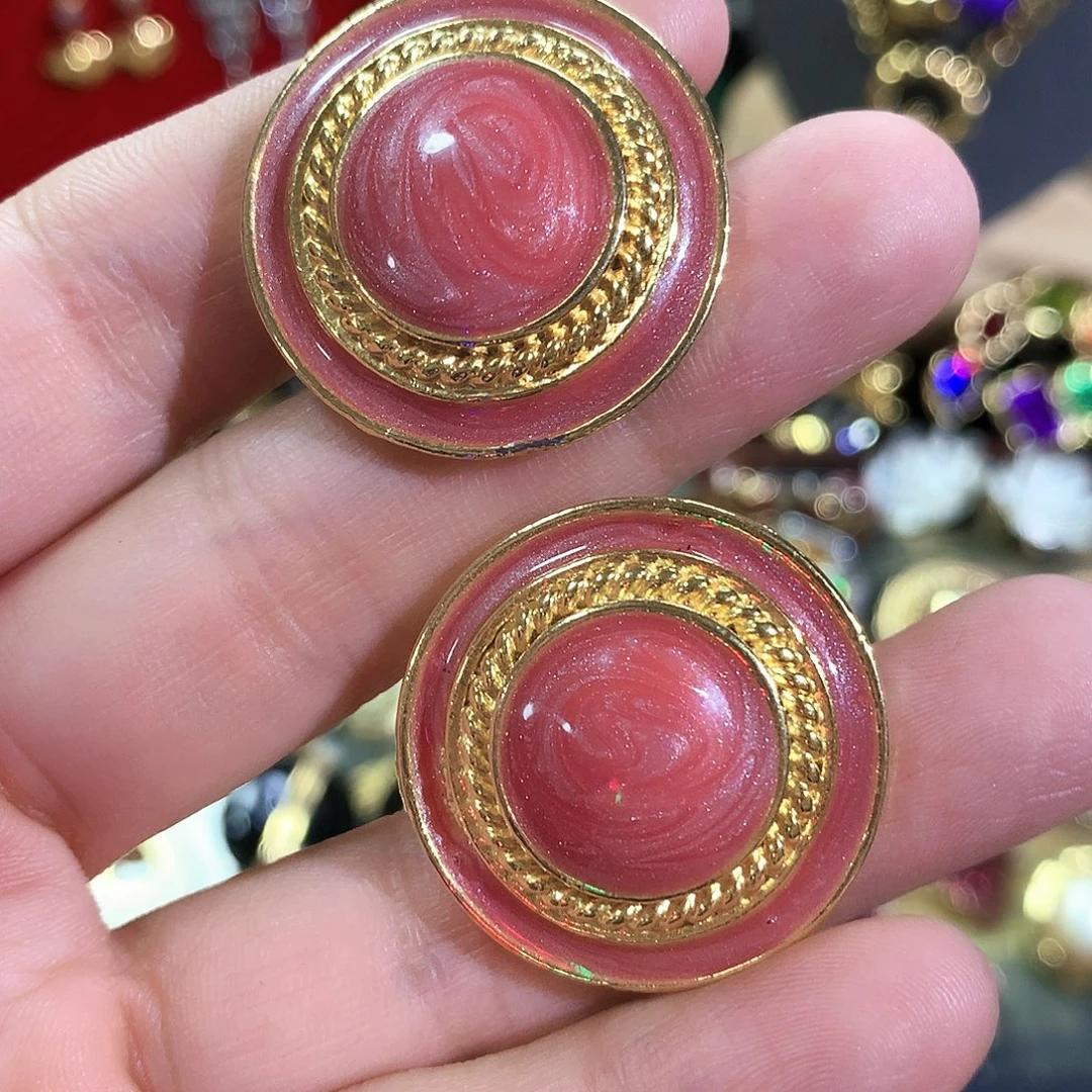 非金属珐琅流沙珐琅耳夹
