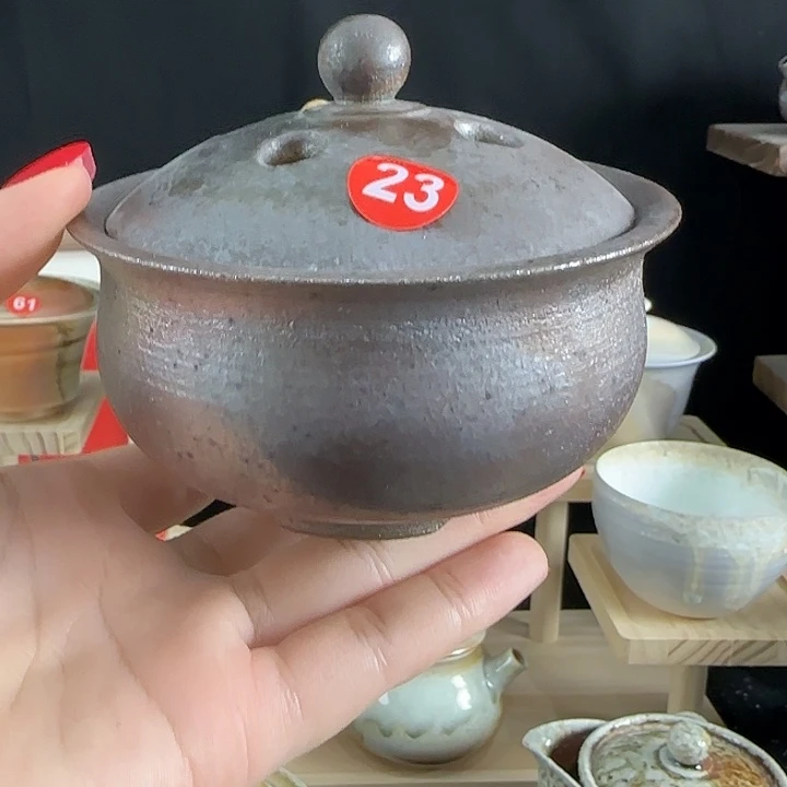 文枫堂纯手工柴烧香炉