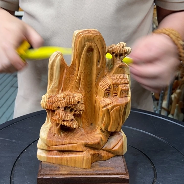 柏木（崖柏）山水倒流香送两盒香