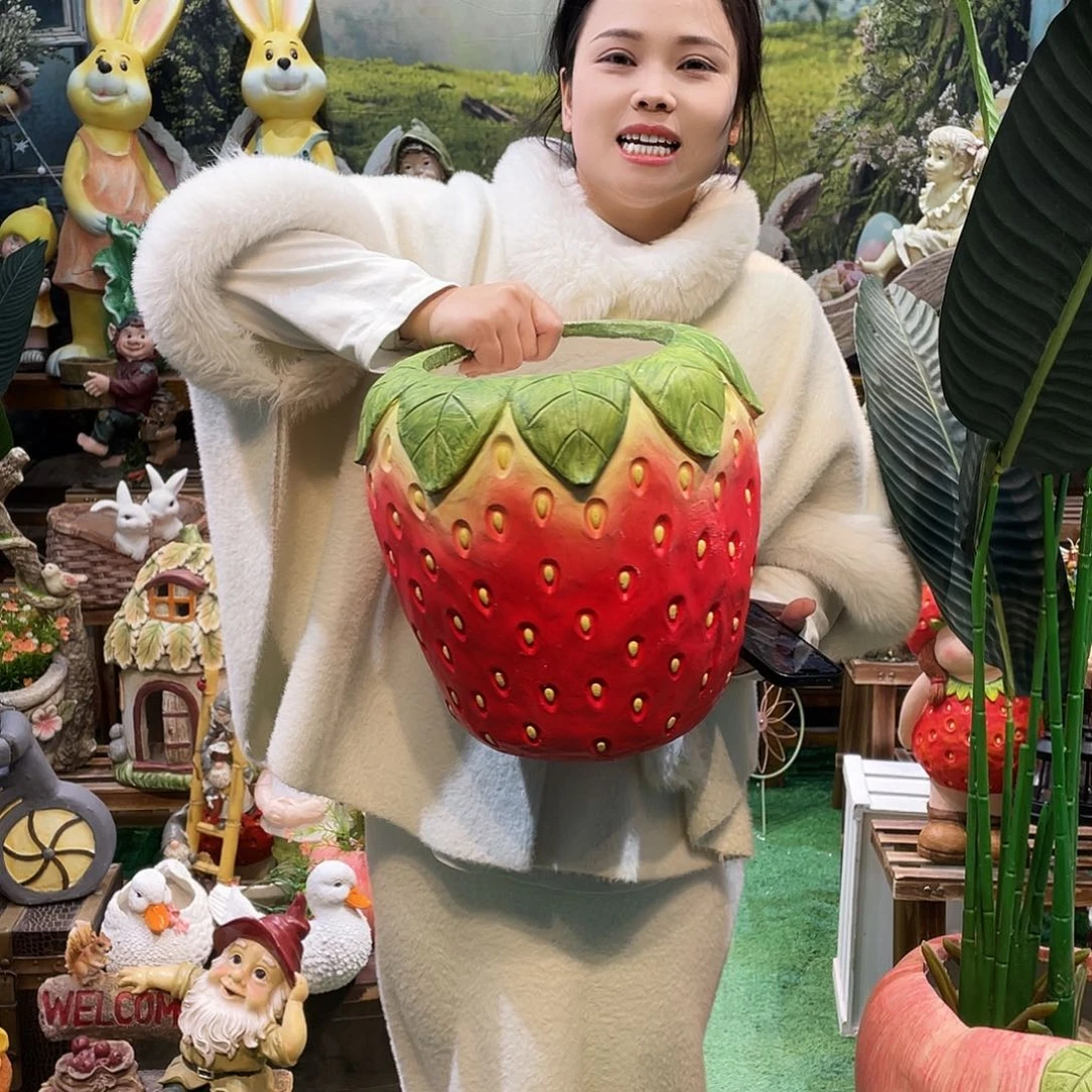 摆件花园摆件红红火火