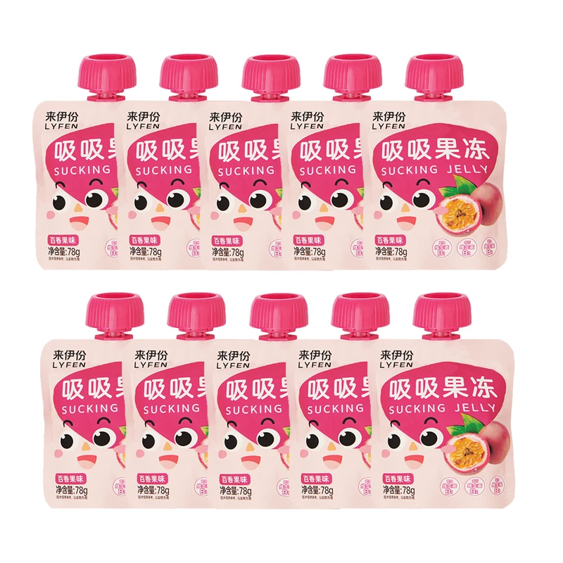 【临期】【期至25.01.20】来伊份宝贝伊伊百香果味吸吸果冻休闲零食