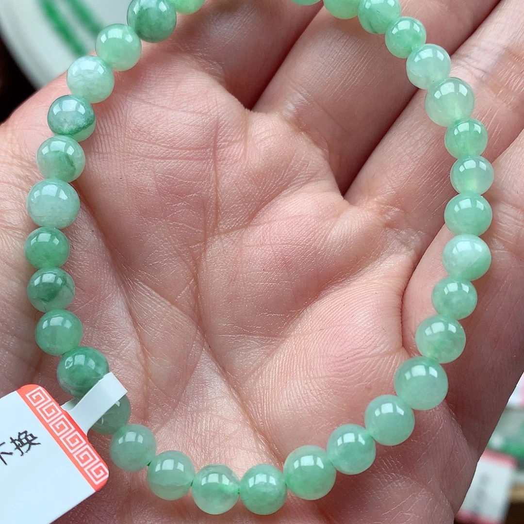 翡翠未镶嵌毛衣链