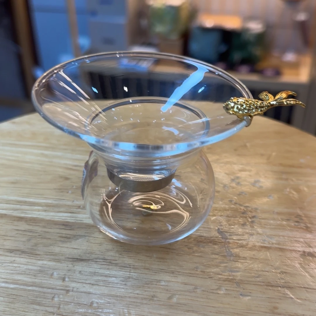 禾器金鱼茶漏不锈钢