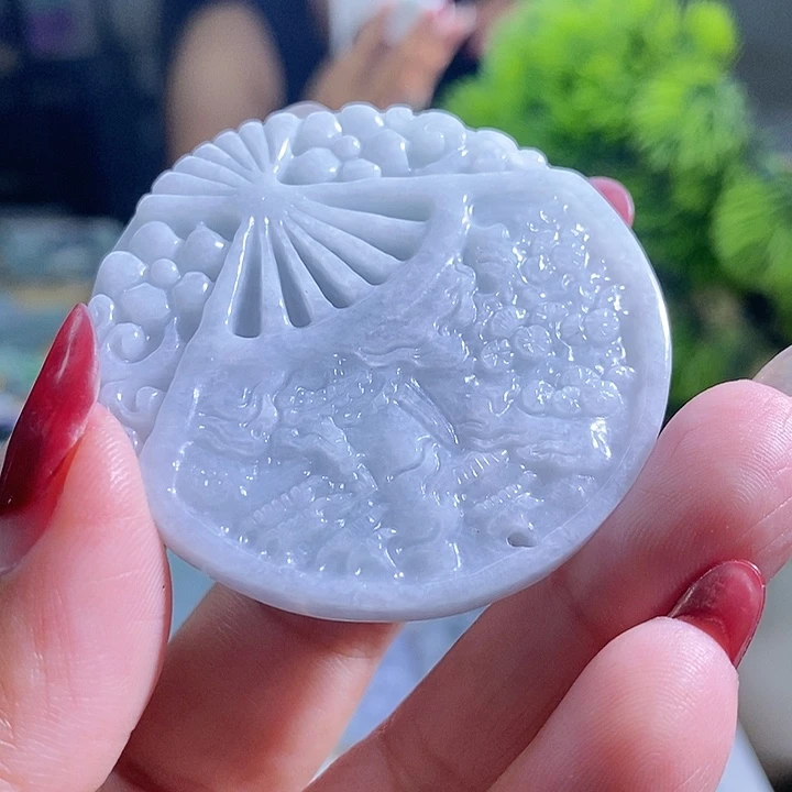 【闪购商品】翡翠挂件未镶嵌山水