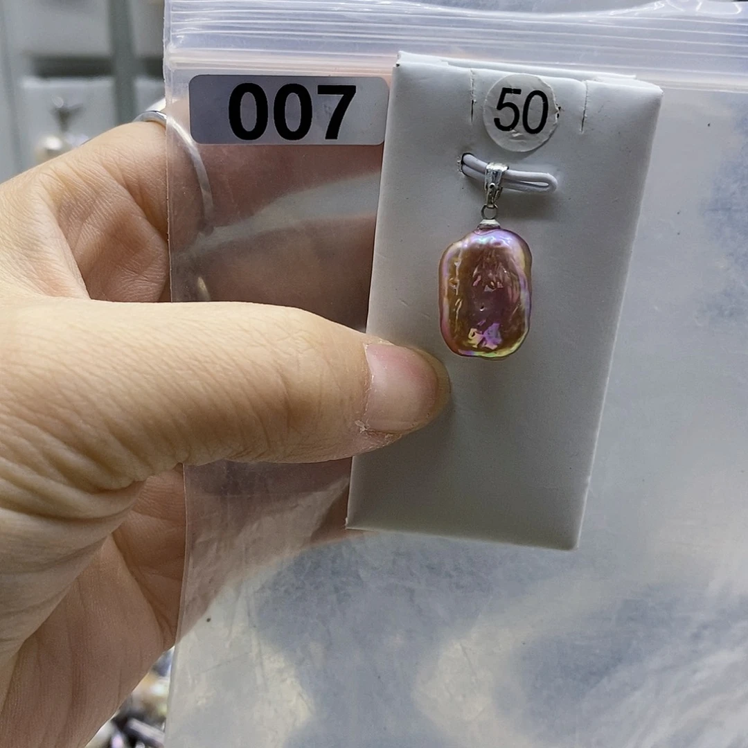 颈饰合金淡水珍珠