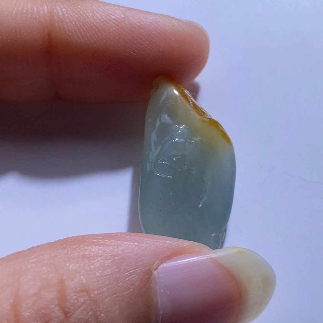 翡翠未镶嵌吊坠(不含链)翡翠