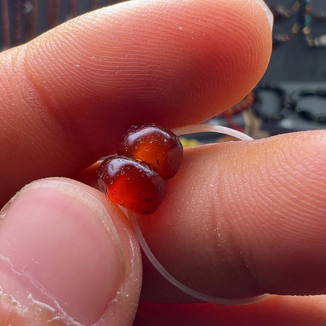 玛瑙/玉髓合金颈饰