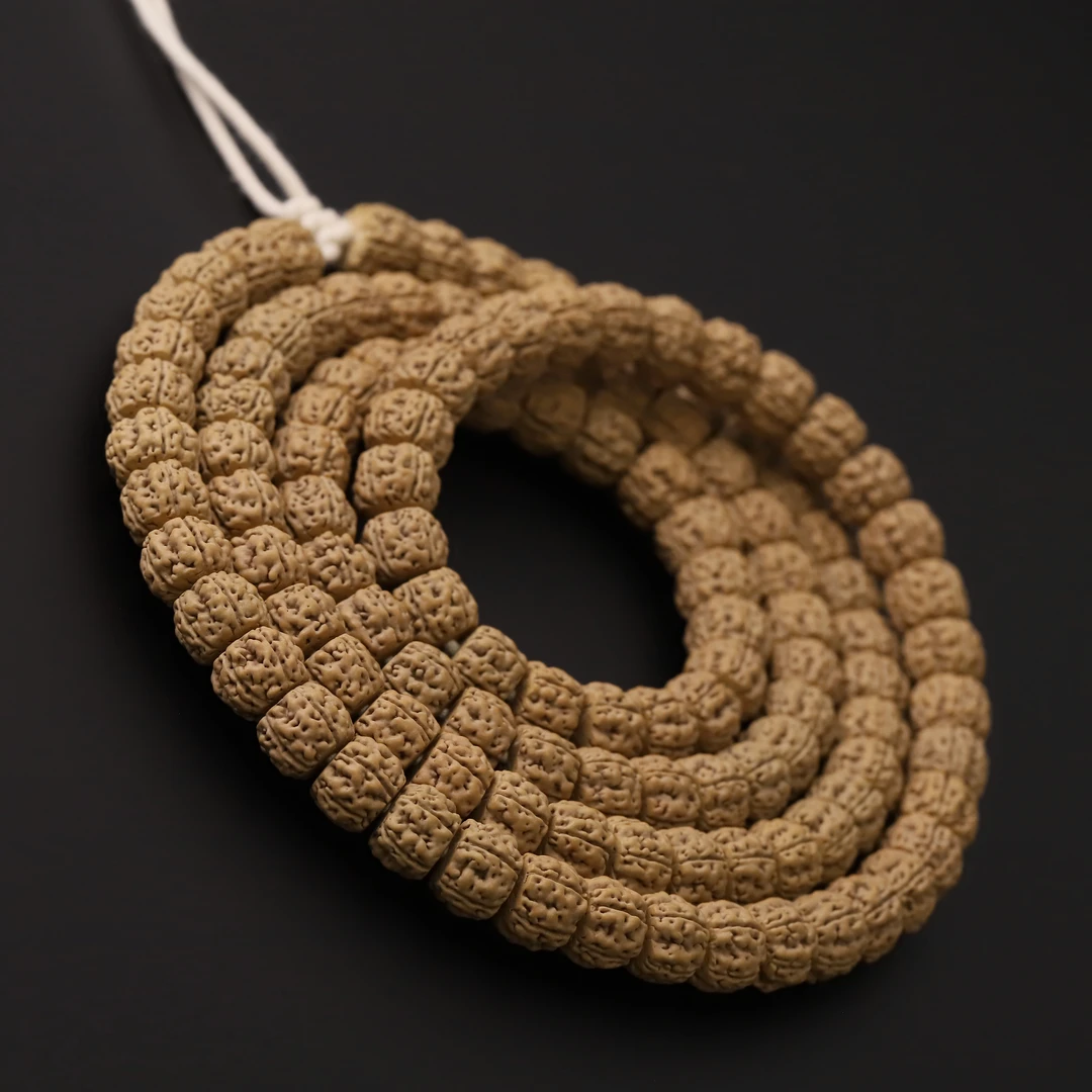 S6941-1 【创世方切】定制方切盘龙小金刚文玩 108长串 (送工具)