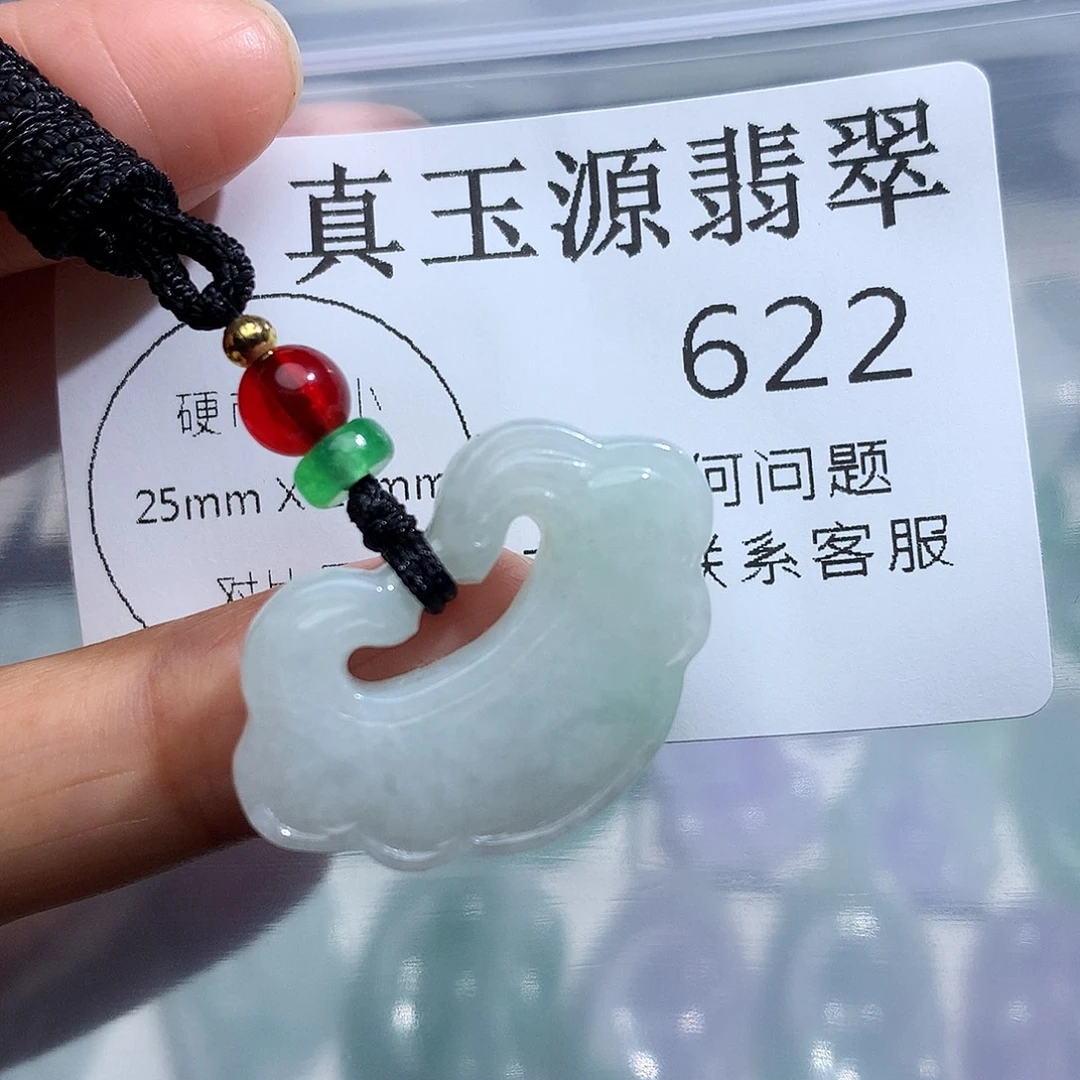 翡翠未镶嵌颈饰622