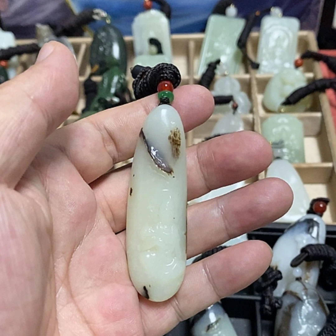 【闪购商品】和田玉未镶嵌颈饰鸿****8