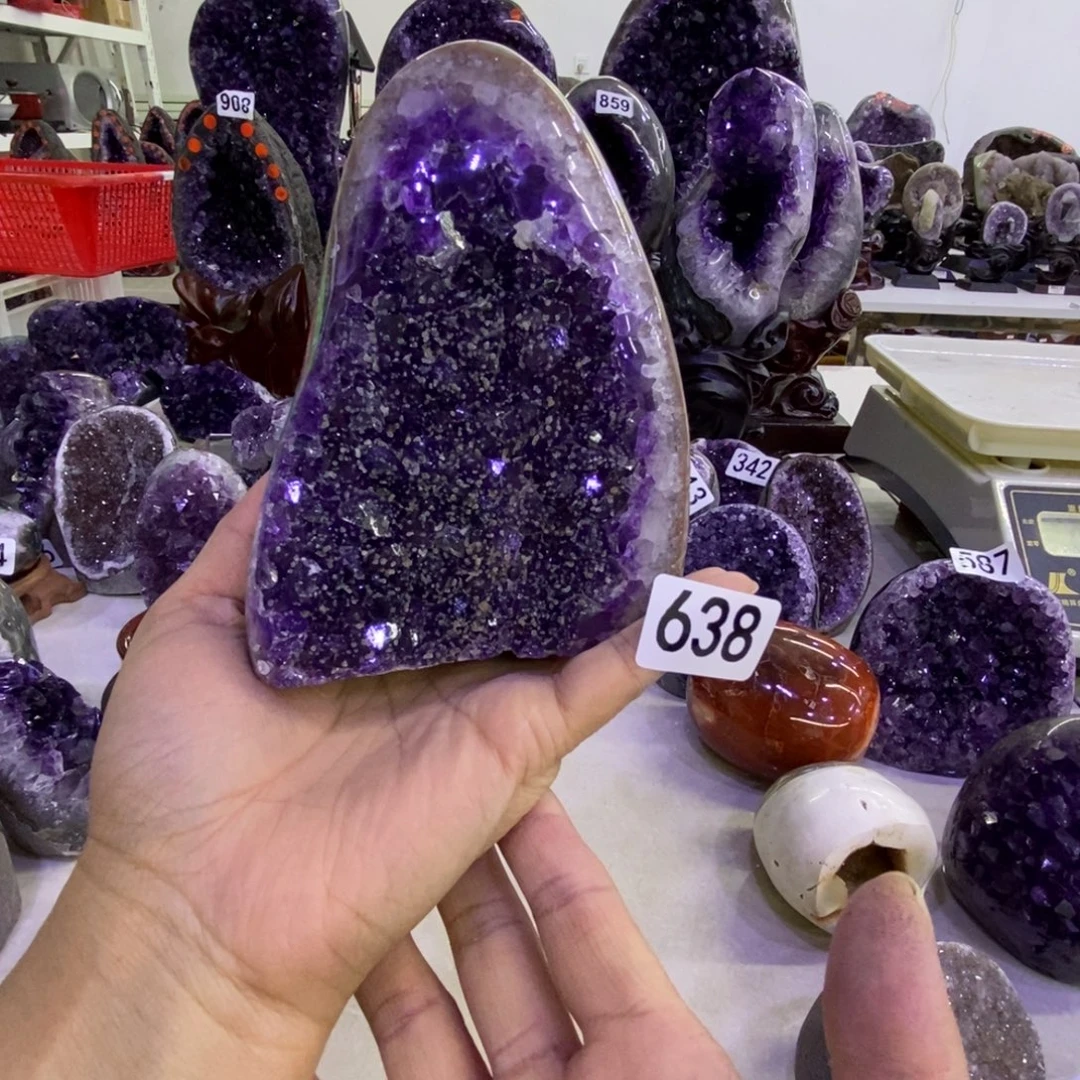 紫晶大型摆件（非配饰）未镶嵌