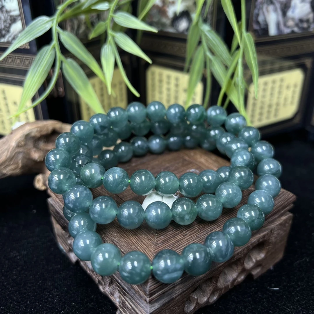 LYPM-25-6翡翠5-3手串