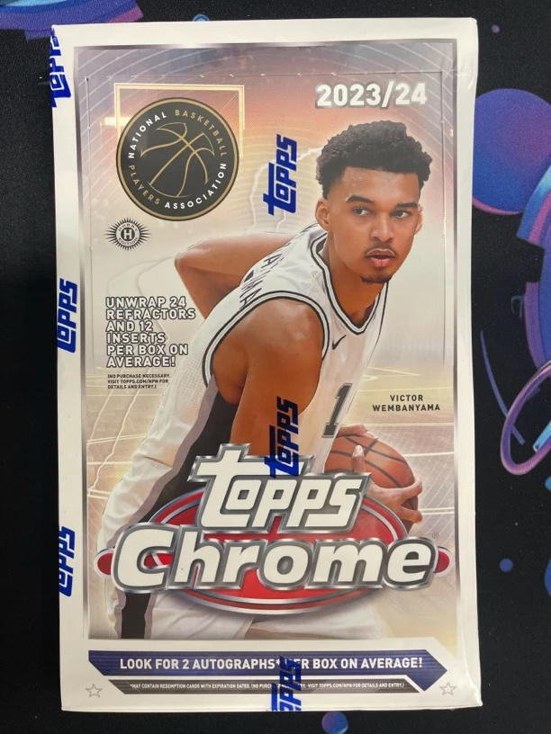 2023-2024 Topps chorme basketball 篮球 hobby TC 球星卡 盲盒