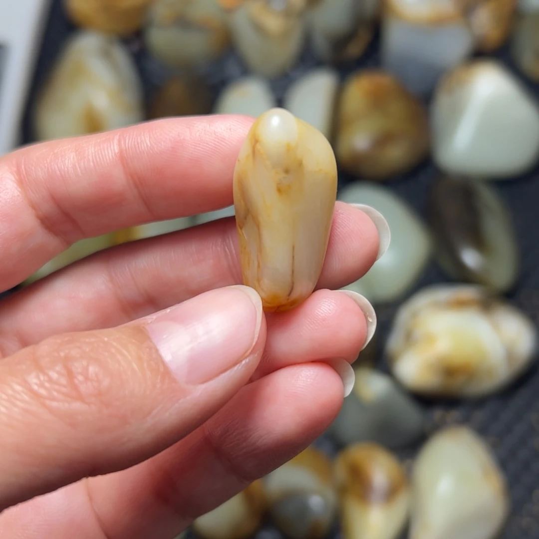 和田玉未镶嵌挂件50